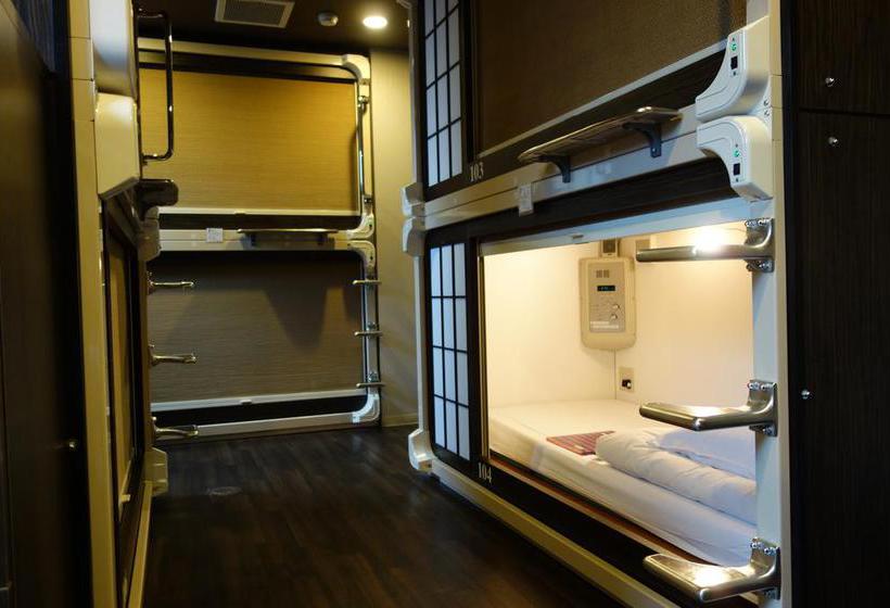 فنادق الكبسولة Capsule Ryokan Kyoto