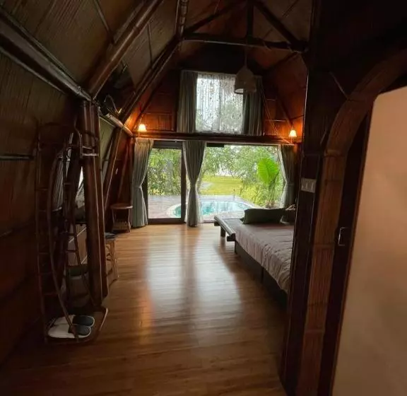 ベッドアンドブレックファースト Villa Baan Pak Pra