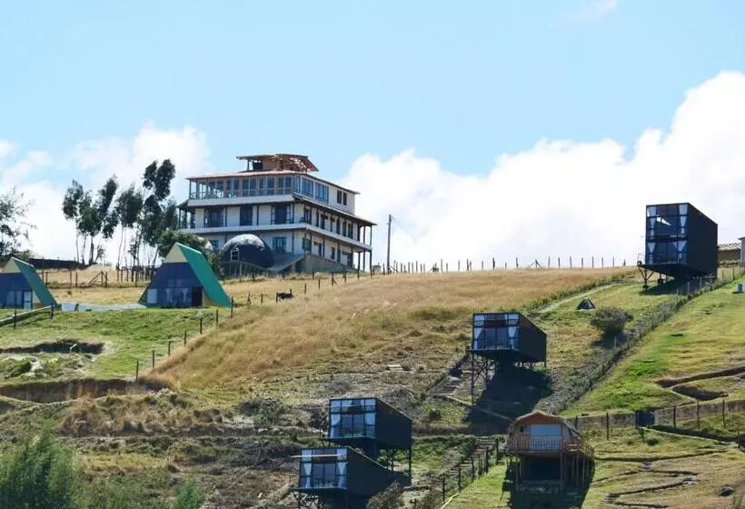 ホテル Tota Eliseo Playa Blanca Lago De Tota