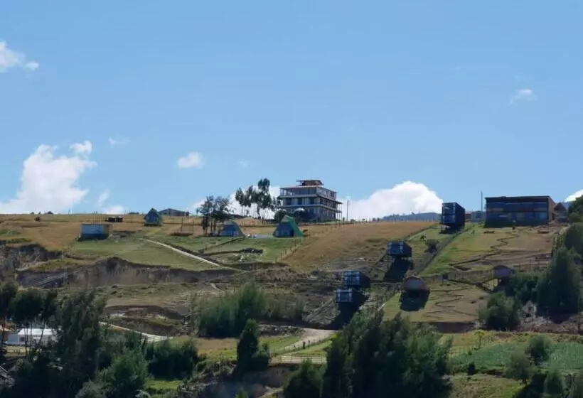 ホテル Tota Eliseo Playa Blanca Lago De Tota