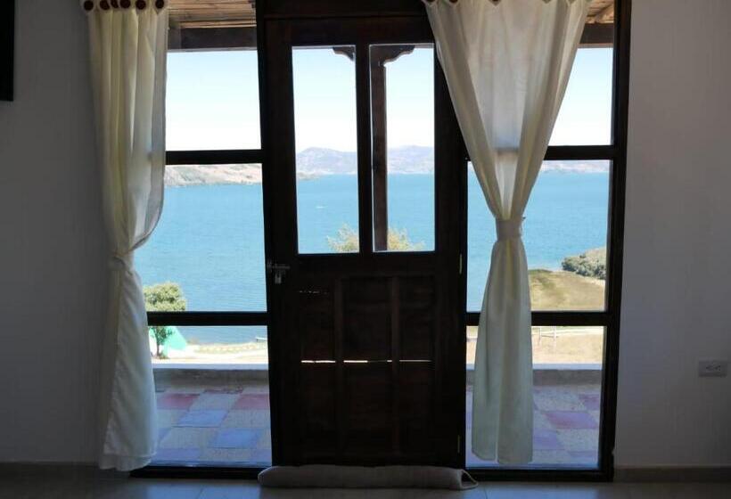 酒店 Tota Eliseo Playa Blanca Lago De Tota