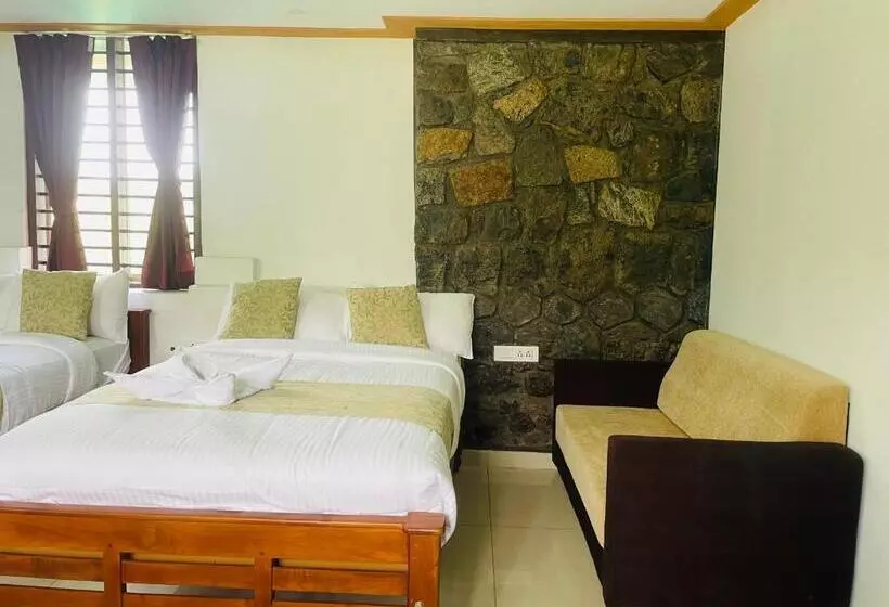 ベッドアンドブレックファースト Thottom Stays Munnar, Forest Bungalow