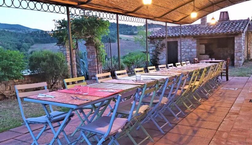 Отель Large Farmhouse In Umbria Swimming Pool Cinema Room Transparent Geodesic Dome