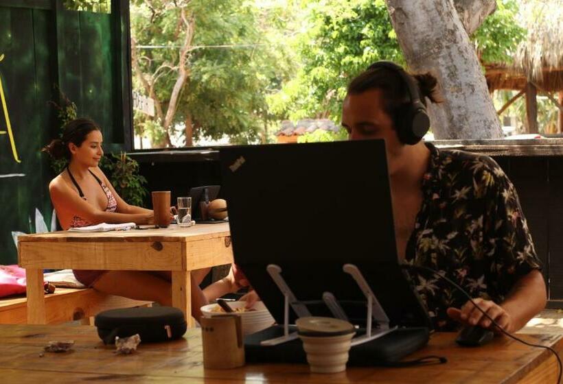 膳宿费 Maracuyá Hostal Zipolite   Coworking Space