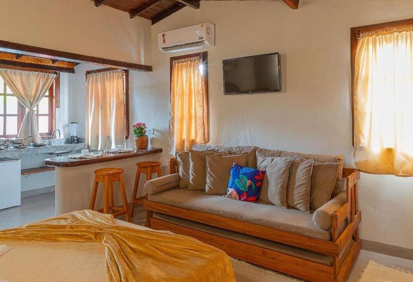 پانسیون Kalug   Chalé Chão De Trancoso Studios