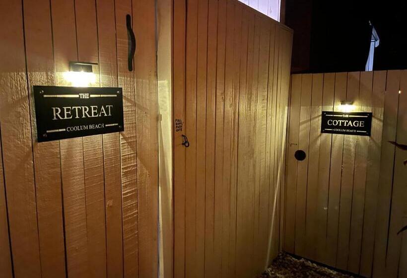 ペンション Private Outdoor Spa, Fire Pit The Retreat Coolum Beach