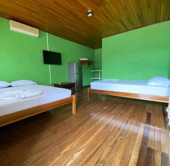 Aamiaismajoitus (B&B) Cabinas Las Palmas Del Sol