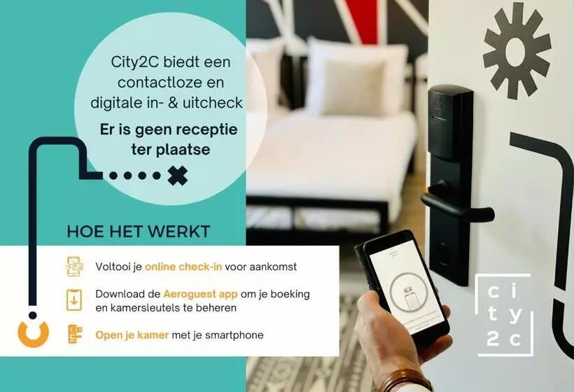 Hotelli City2c Valkenburg Daalhemerweg   Digital & Staffless