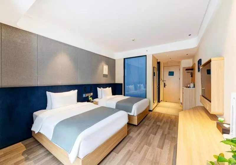 Lanou Hotel Zigong Yantan Longhu Food Plaza