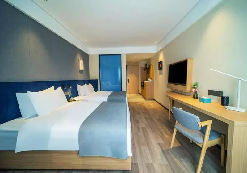 Lanou Hotel Zigong Yantan Longhu Food Plaza