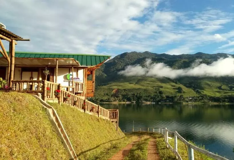 Retkeilymaja Hospedaje Club Cean A Orilla Del Lago Calima
