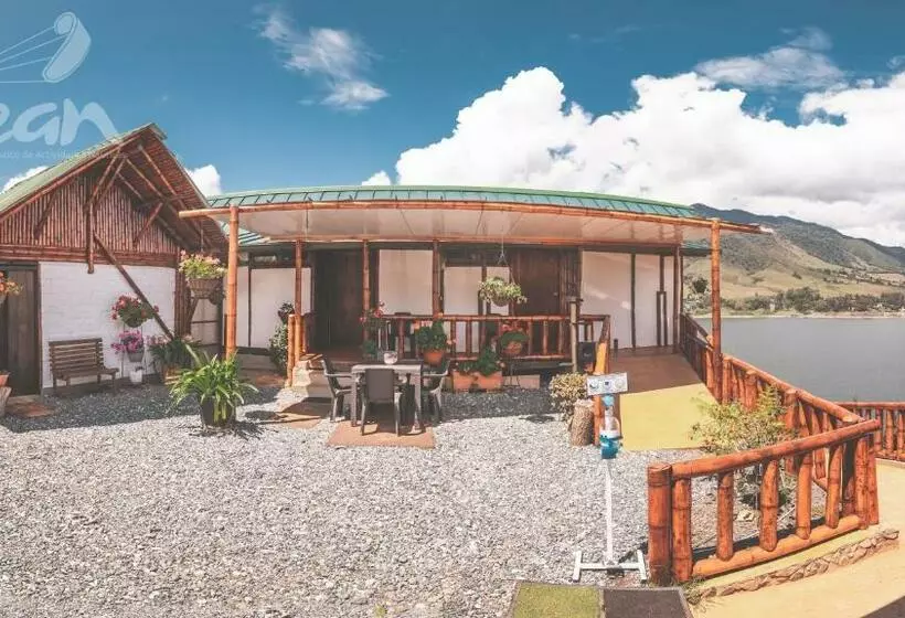Retkeilymaja Hospedaje Club Cean A Orilla Del Lago Calima