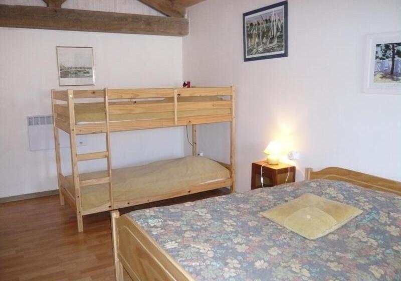 住宿加早餐  Le Puy Babin Chambres Familiales à La Ferme