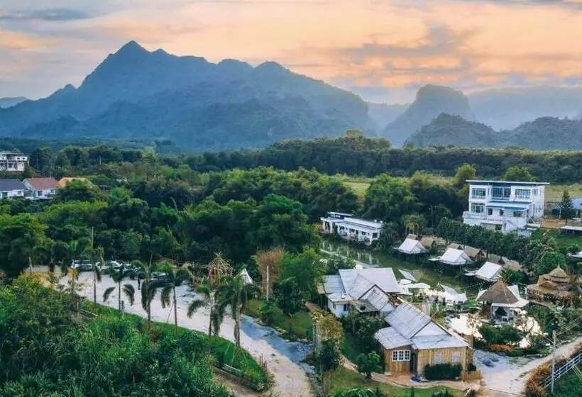 リゾートホテル Nang Non Camping Ville นางนอนแค้มป์ปิ้งวิลล์