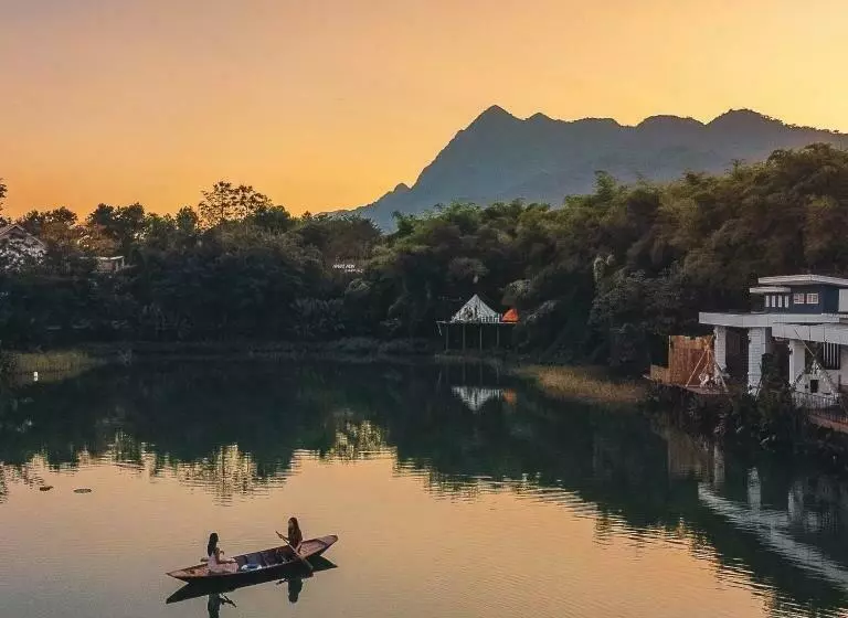 リゾートホテル Nang Non Camping Ville นางนอนแค้มป์ปิ้งวิลล์