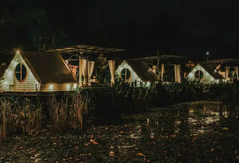リゾートホテル Nang Non Camping Ville นางนอนแค้มป์ปิ้งวิลล์