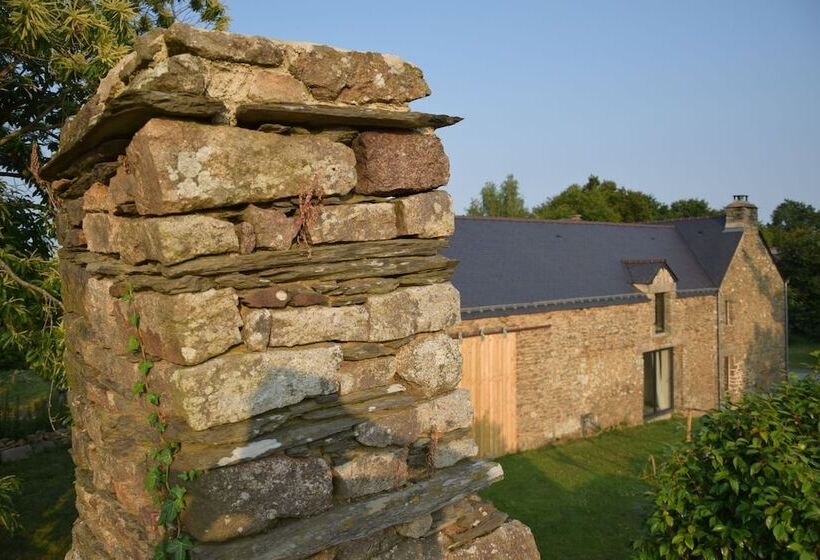 ホテル Chambre D'hôtes Oust Au Lit