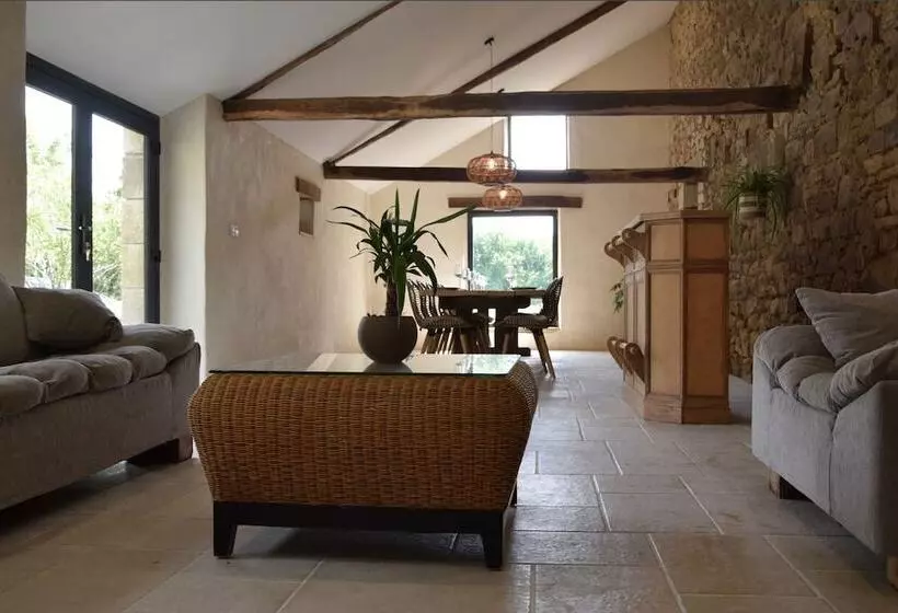 ホテル Chambre D'hôtes Oust Au Lit