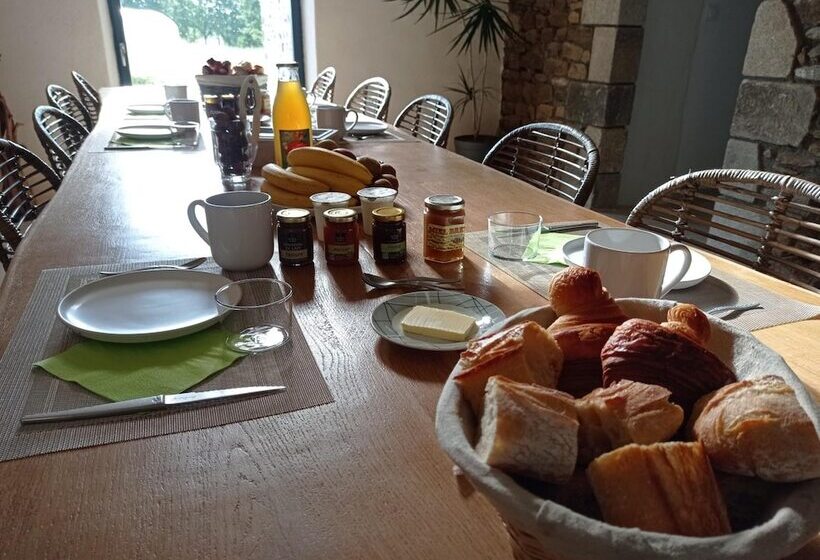 ホテル Chambre D'hôtes Oust Au Lit