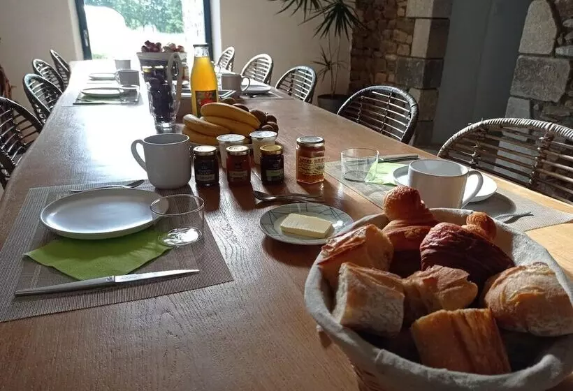 ホテル Chambre D'hôtes Oust Au Lit