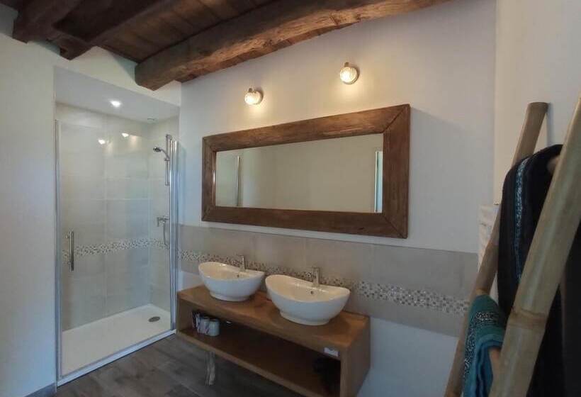 ホテル Chambre D'hôtes Oust Au Lit