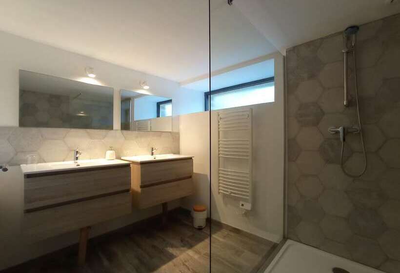 ホテル Chambre D'hôtes Oust Au Lit