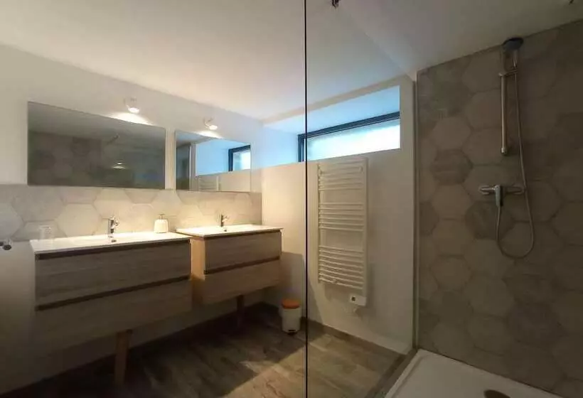 ホテル Chambre D'hôtes Oust Au Lit