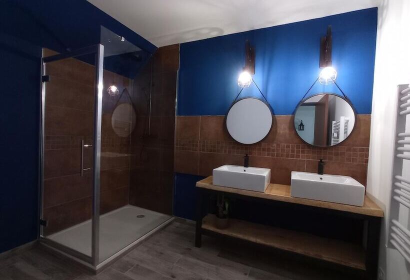 ホテル Chambre D'hôtes Oust Au Lit