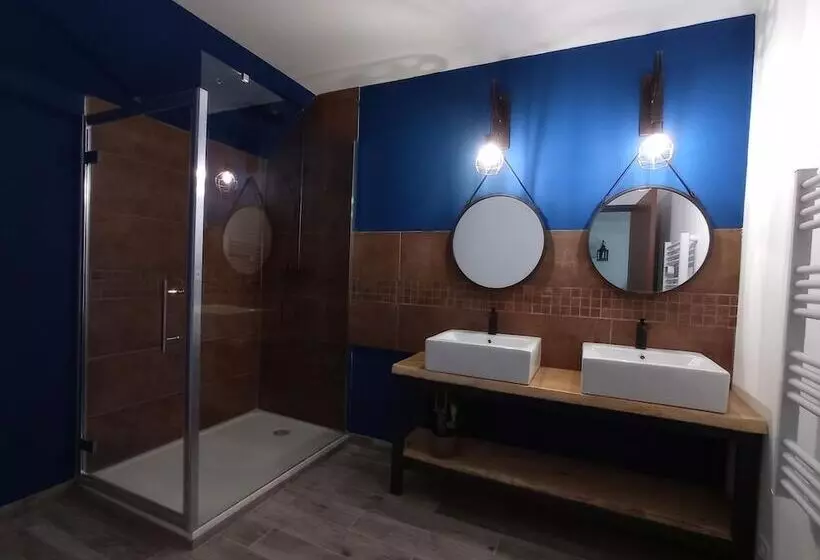 ホテル Chambre D'hôtes Oust Au Lit