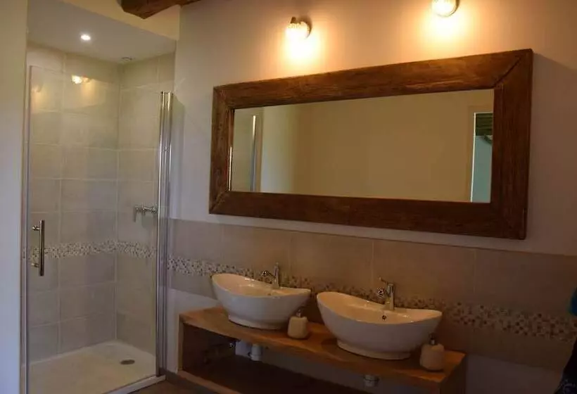 ホテル Chambre D'hôtes Oust Au Lit