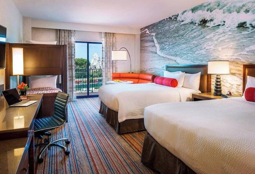 בית מלון כפרי Courtyard By Marriott Anaheim Theme Park Entrance