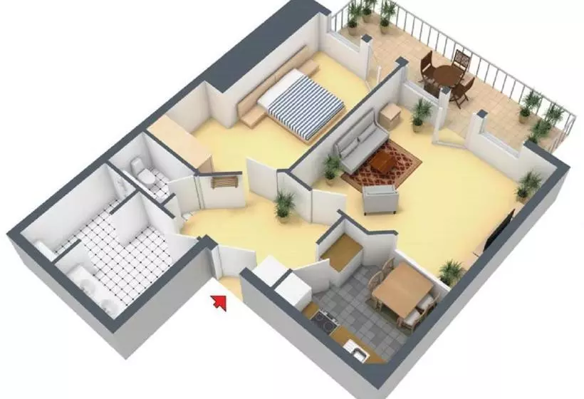 Отель Residenz Sonnenhang I / Sonnenhang Ii / Hopfensee