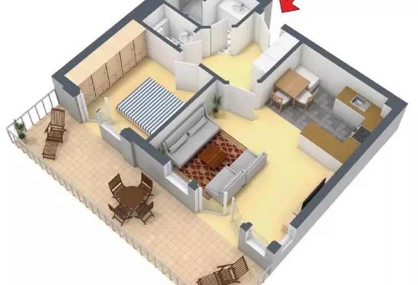 Отель Residenz Sonnenhang I / Sonnenhang Ii / Hopfensee