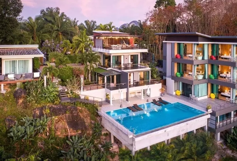 リゾートホテル Ao Luek Panoramic Pool Sha Plus