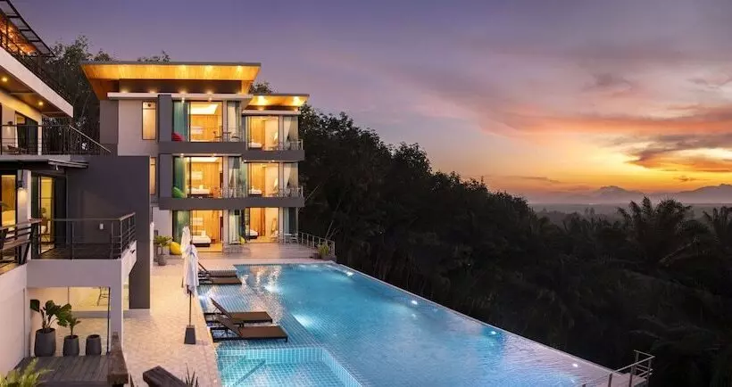 リゾートホテル Ao Luek Panoramic Pool Sha Plus