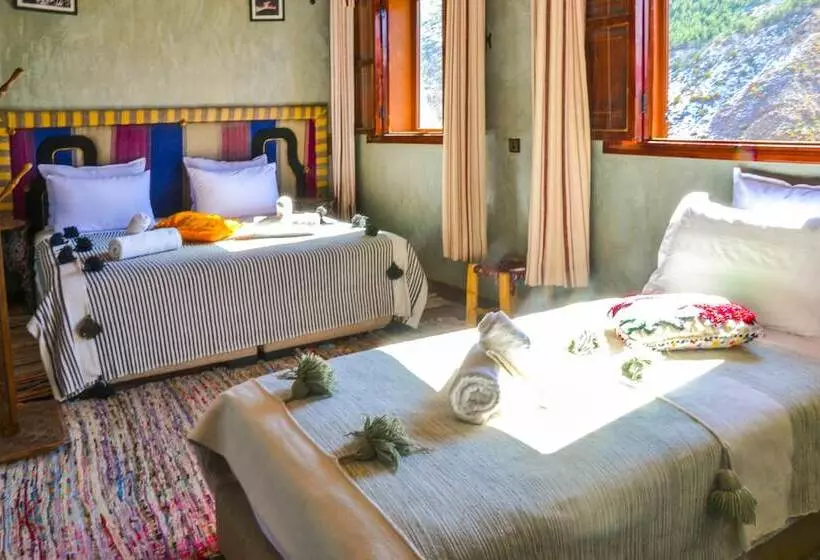Majatalo Room In Lodge  Authentic And Pittoresque Room For 3 People In Tamatert, Morocco