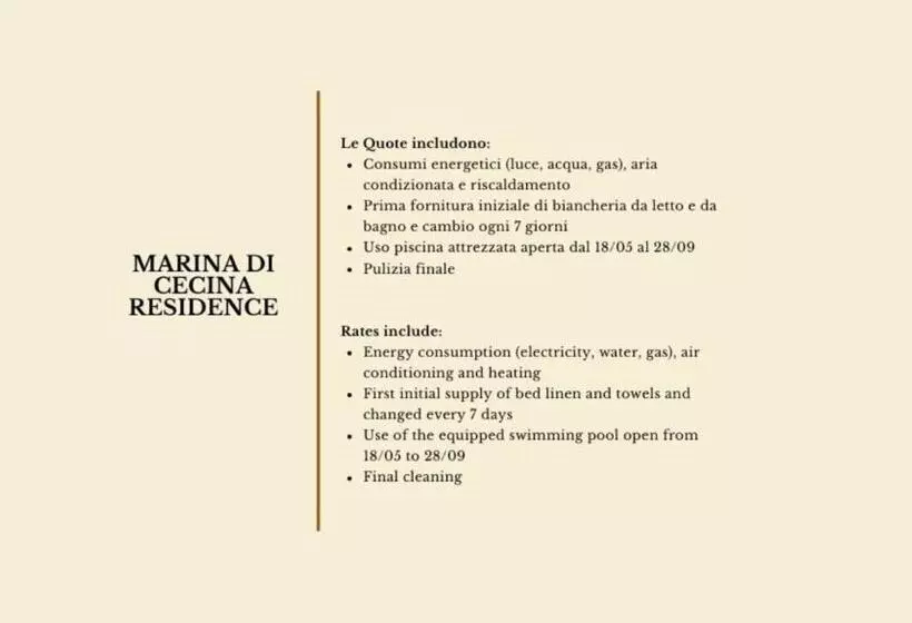 Residence Marina Di Cecina