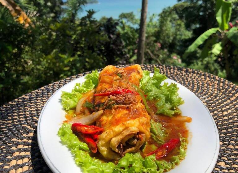 فندق صغير Air Manis Hillside Villa Cafe & Resto