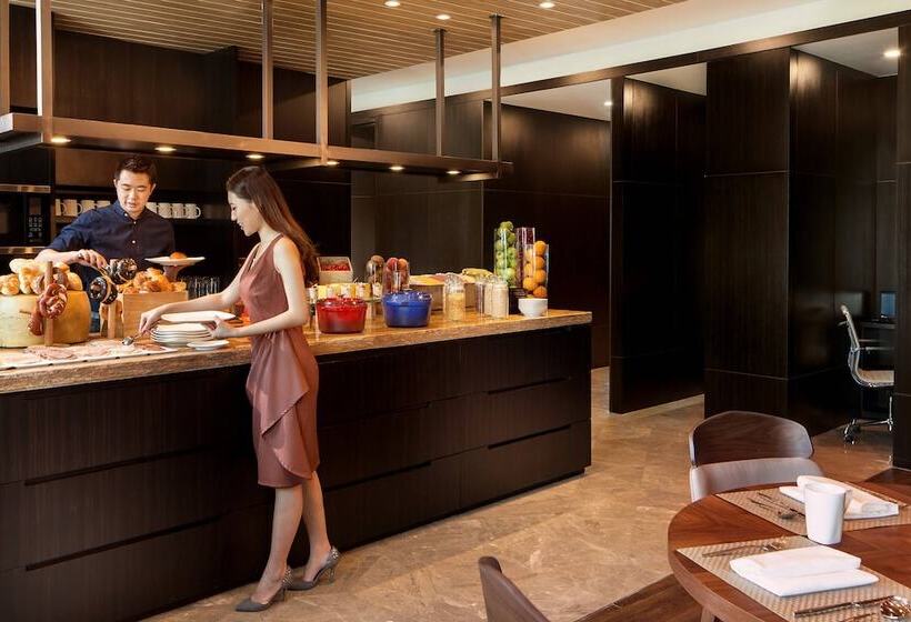 בית מלון כפרי Marriott Executive Apartments Tianjin Teda