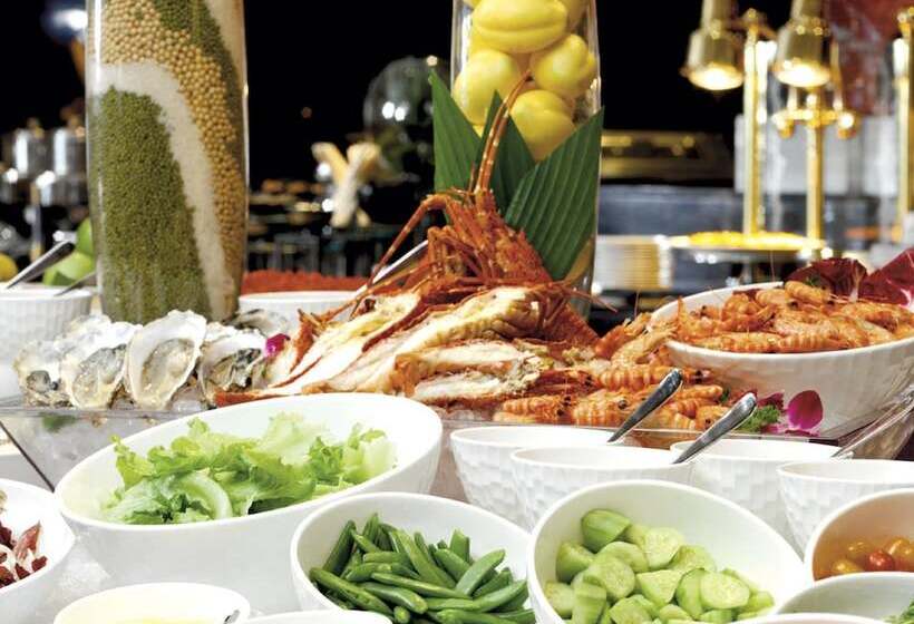 בית מלון כפרי Marriott Executive Apartments Tianjin Teda