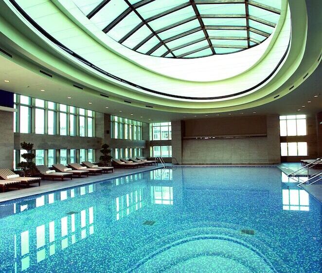 בית מלון כפרי Marriott Executive Apartments Tianjin Teda