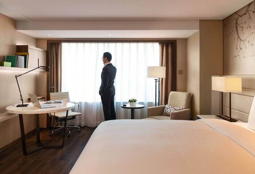 בית מלון כפרי Marriott Executive Apartments Tianjin Teda