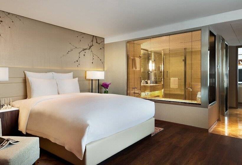 בית מלון כפרי Marriott Executive Apartments Tianjin Teda