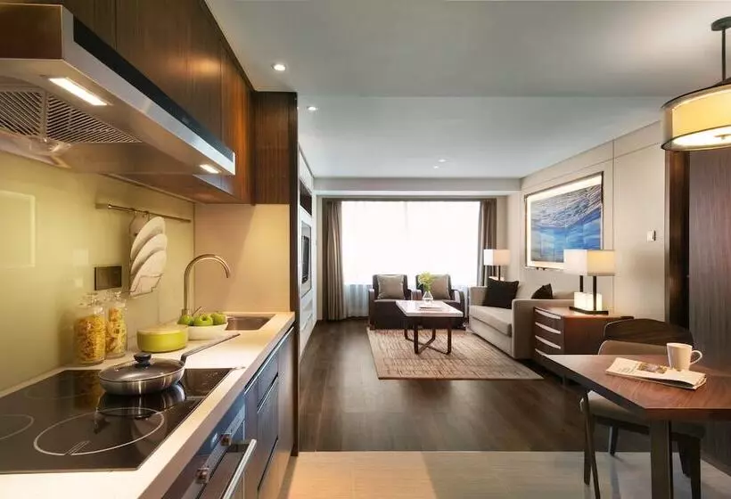 酒店 Marriott Executive Apartments Tianjin Teda