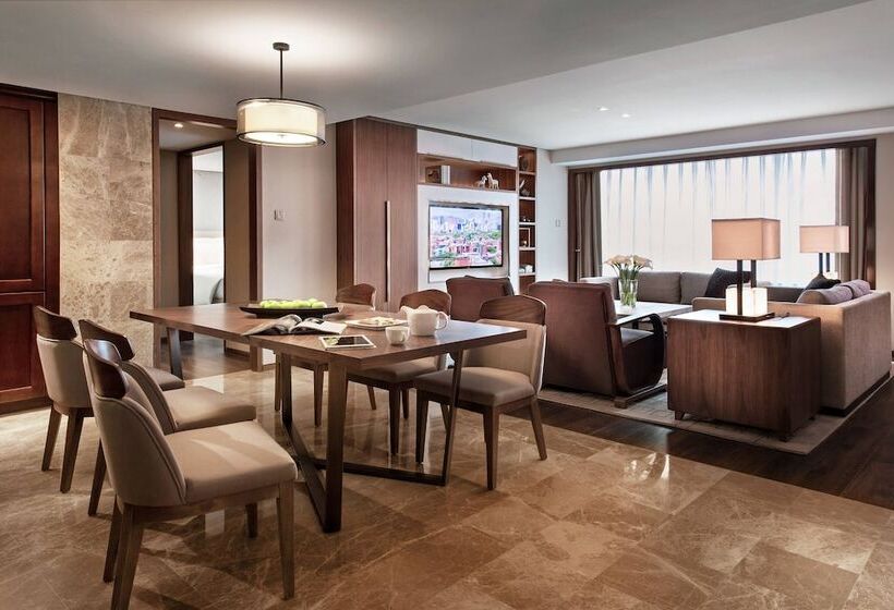 בית מלון כפרי Marriott Executive Apartments Tianjin Teda