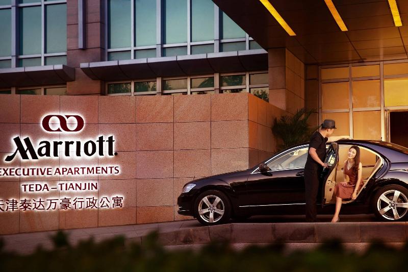 בית מלון כפרי Marriott Executive Apartments Tianjin Teda