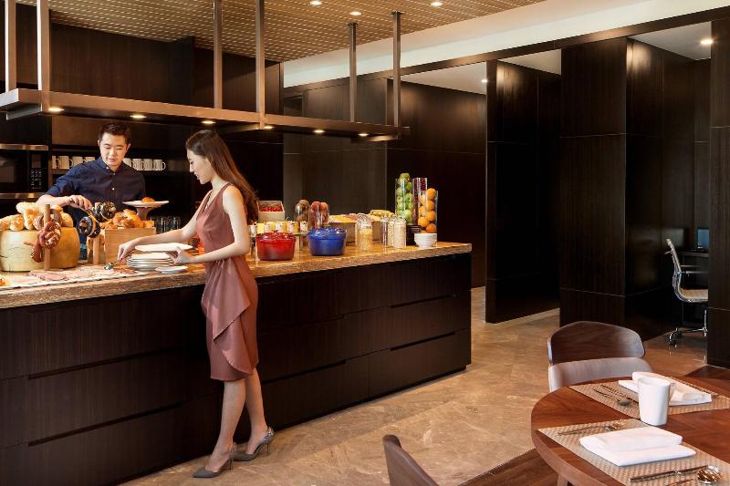 בית מלון כפרי Marriott Executive Apartments Tianjin Teda