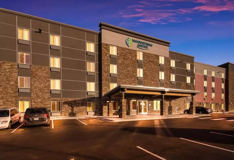 ホテル Woodspring Suites Thornton North Denver