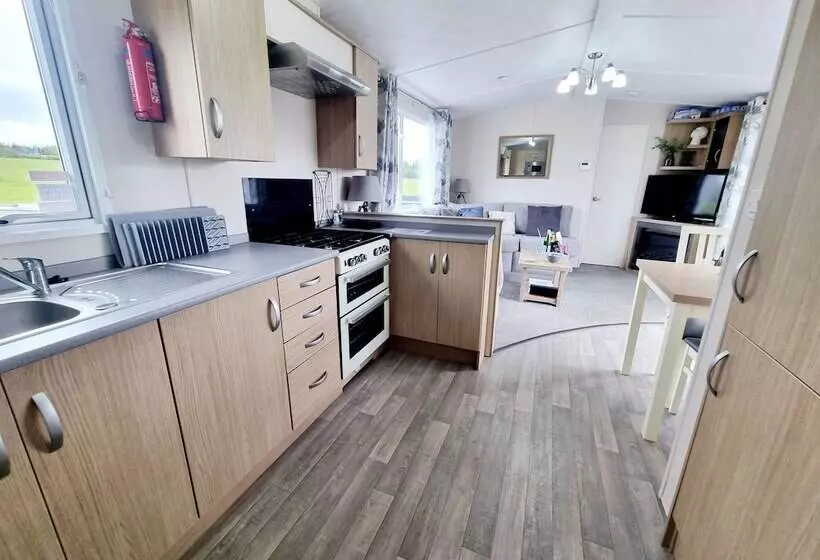 ホテル Fantastic 3 Bed Lodge Near Morpeth   Deer View