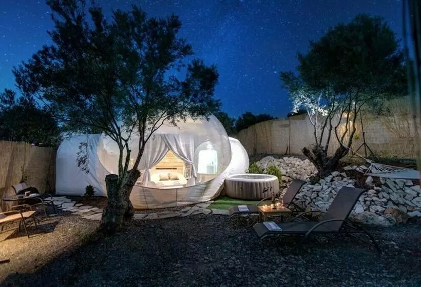 ホテル Bubble Tents Halkidiki
